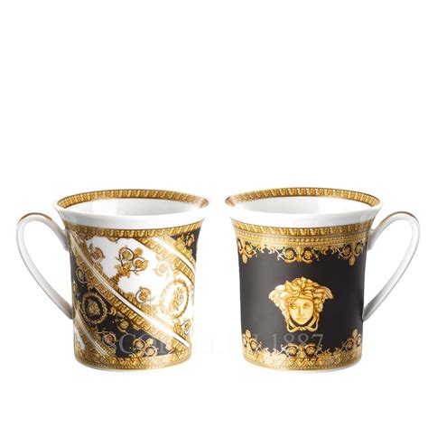 versace glass cups set|Versace coffee cups uk.